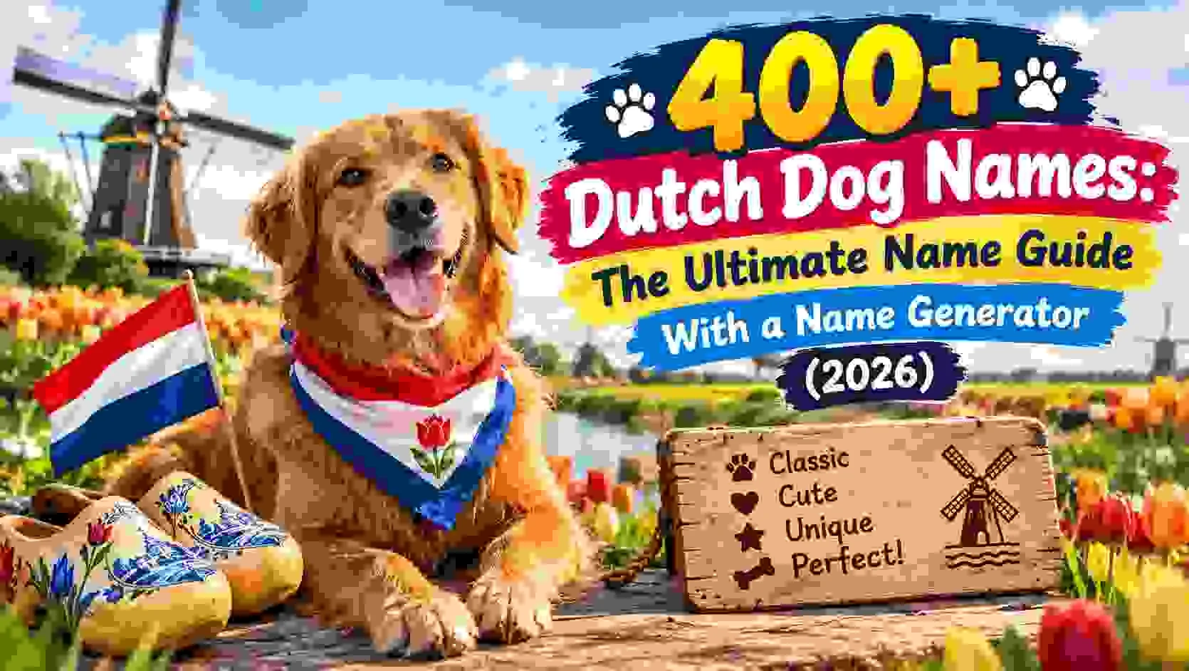 Dutch Dog Names The Ultimate Name Guide With Name Generator