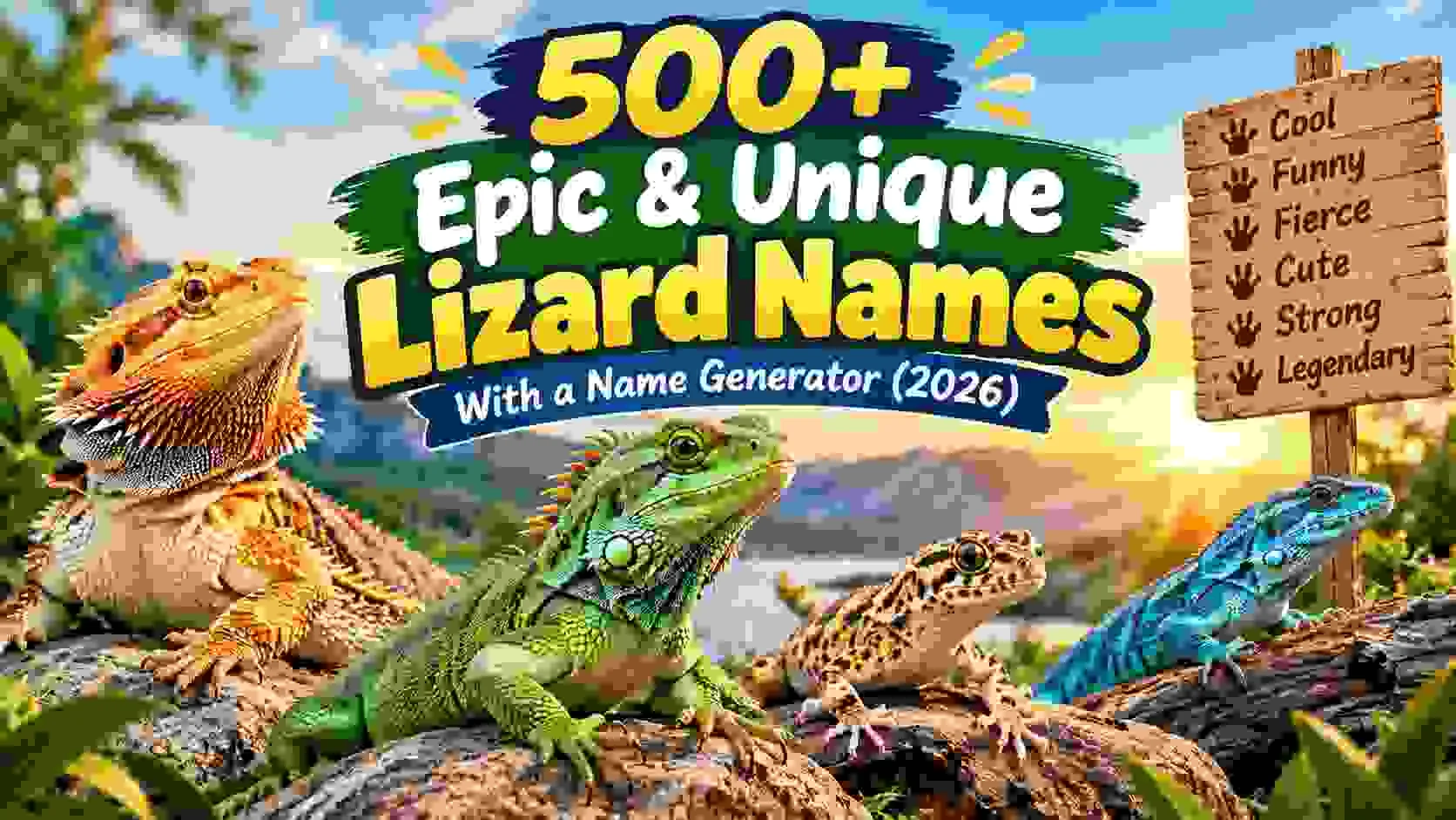 epic-and-unique-lizard-names-with-name-generator